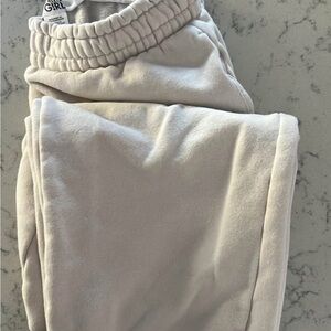 Athleta Kids Sweatpants in Soft Cream